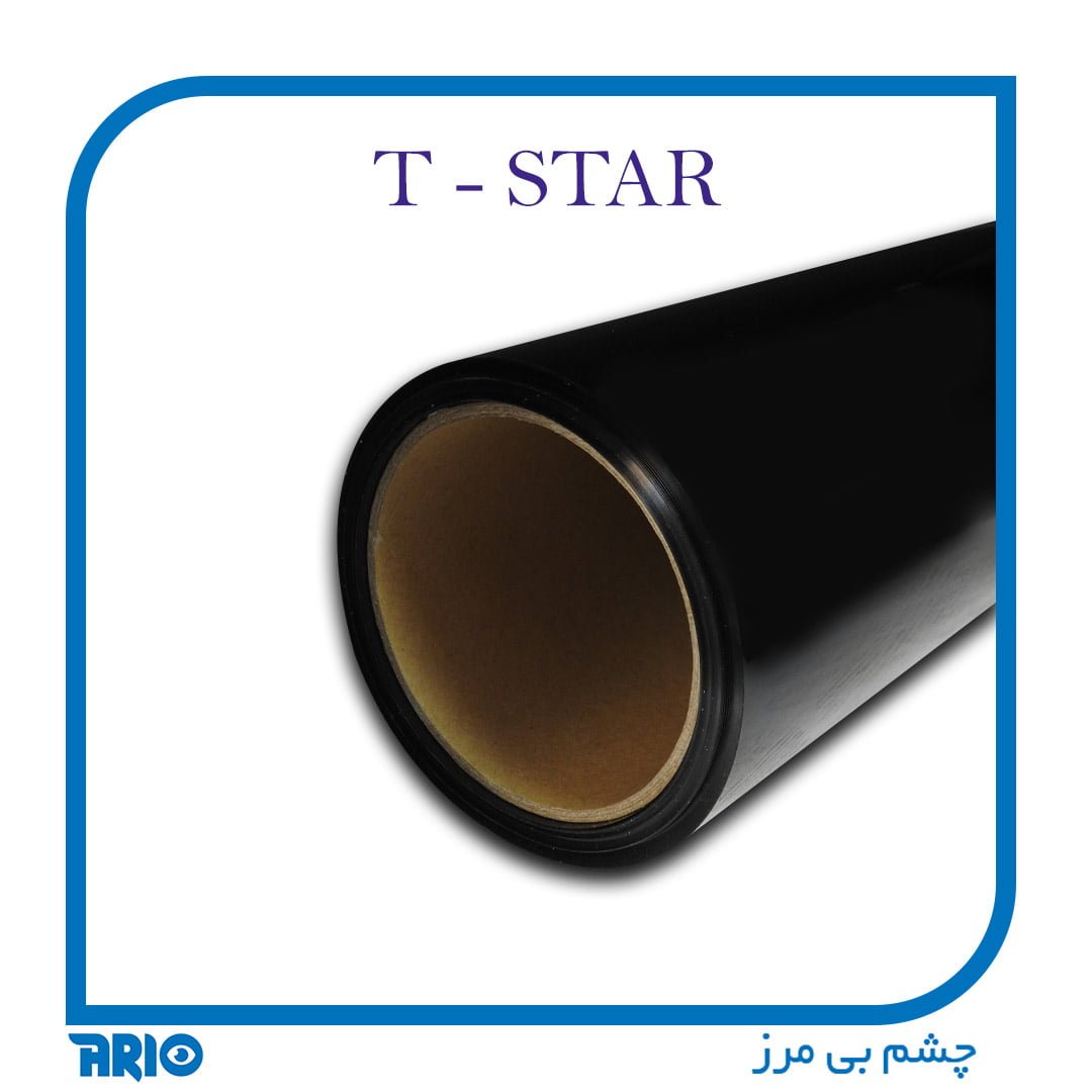 برچسب دودی شیشه خودرو T-STAR