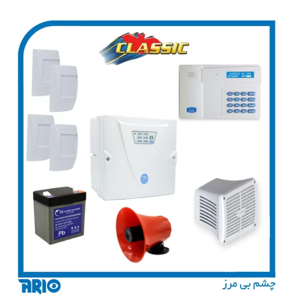 پکیج دزدگیر کلاسیک چهارچشم