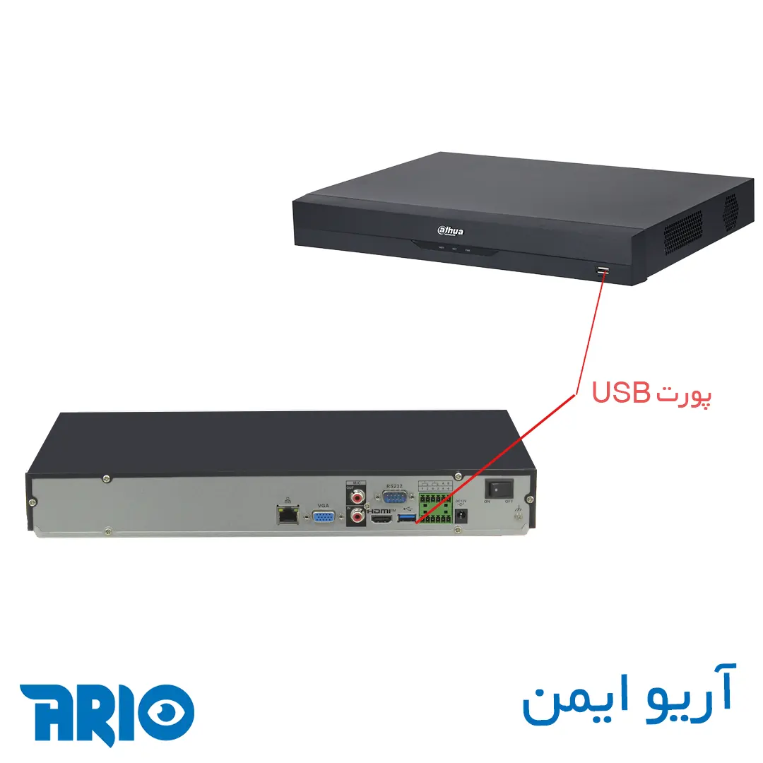 پورت USB ان وی آر 16 کانال داهوا DH-NVR5216-EI