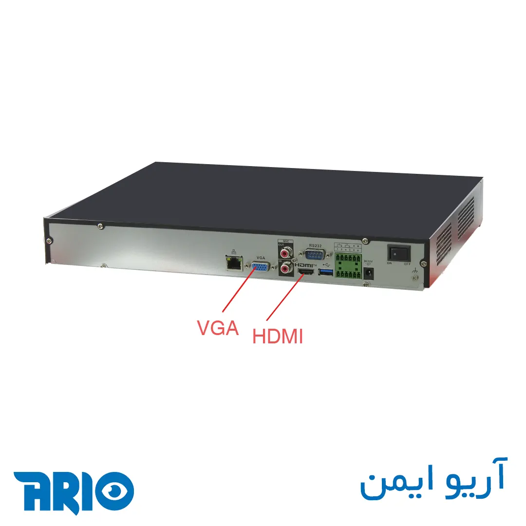 پورت HDMI و پورت VGA ان وی آر 16 کانال داهوا DH-NVR5216-EI