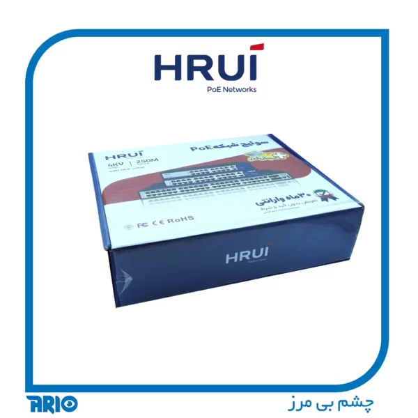 سوييچ شبكه 24 پورت HR902-AF-242G-300 HRUI.3