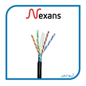 کابل شبکه Cat6 SFTP Nexans Double Jacket تست پرمننت