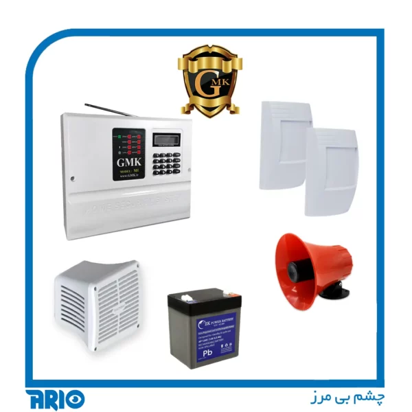 پکیج دزدگیر منزل و مغازه 2 چشمی جی ام کا 910