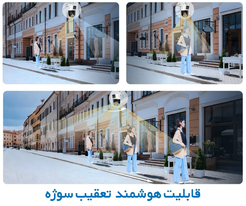 دوربین مداربسته بی سیم داهوا DH-P5D-5F-PV تشخص هوشمند چهره