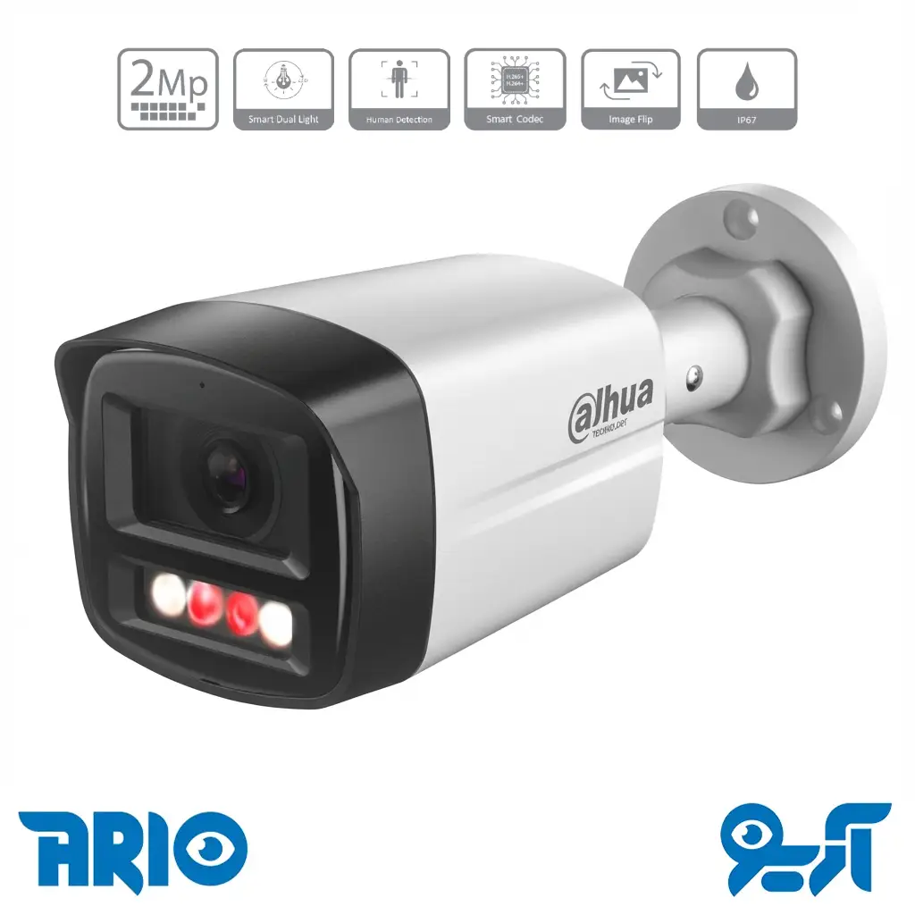 دوربین مداربسته بولت داهوا IPC-HFW1239TL1-A-IL
